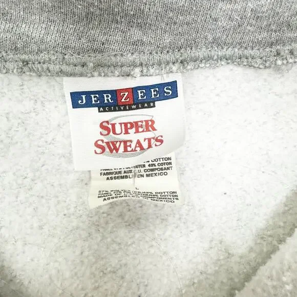 Jerzees Women's WSU Washington State University Cougars Gray Sweatshirt M/L - Picture 5 of 6